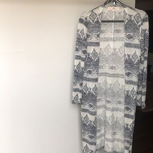 Juniors' Pink Republic Cardigan | Size Large